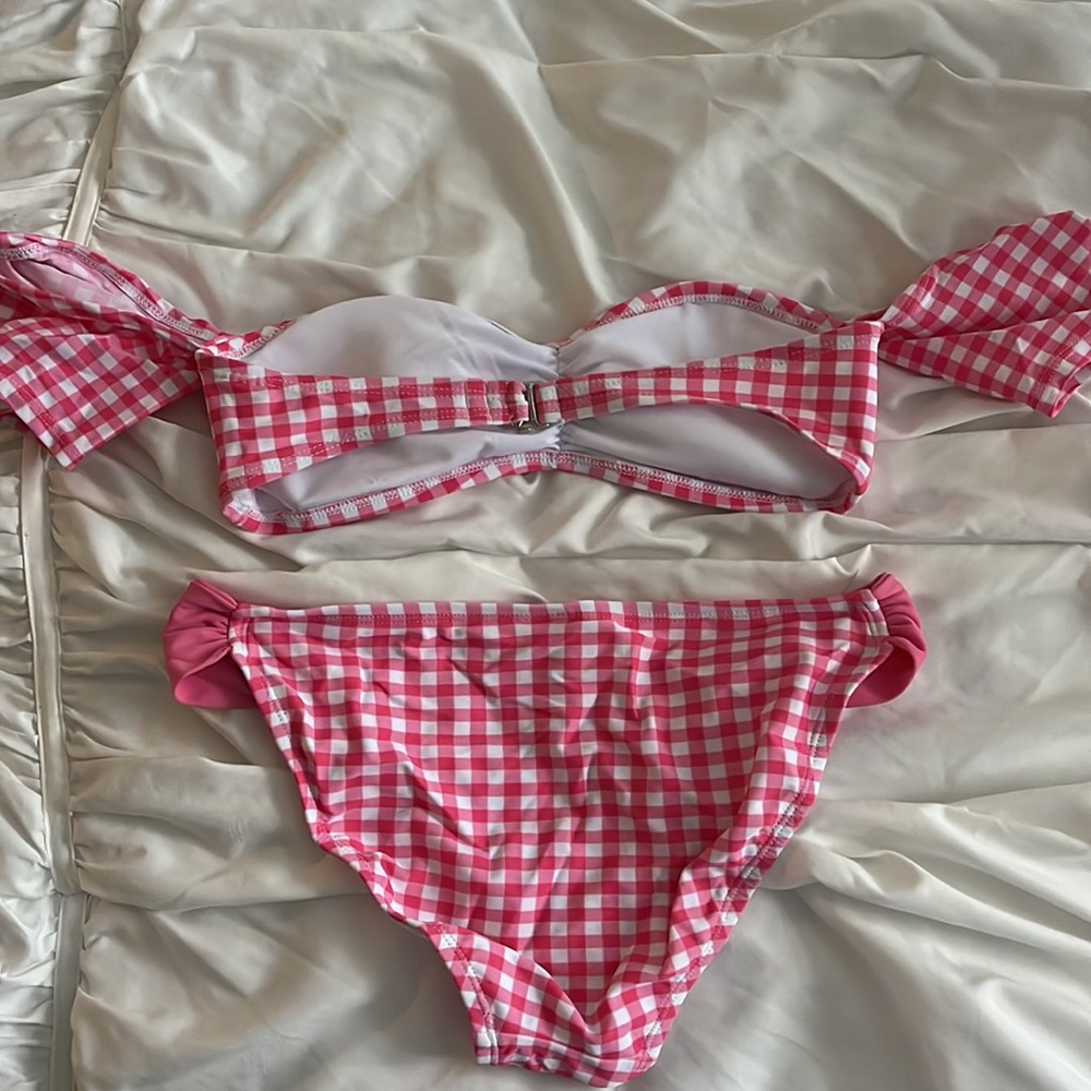 Lauren James gingham bikini ๐ - Picture 6 of 11
